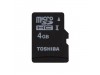 Toshiba Micro SD 4GB Class 4